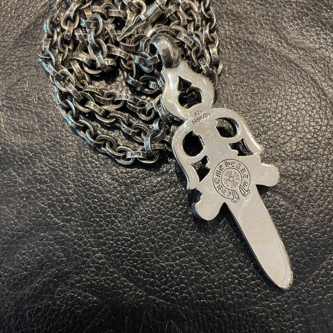 Chrome Hearts Large Sword Necklace（CHROME HEARTS 330）