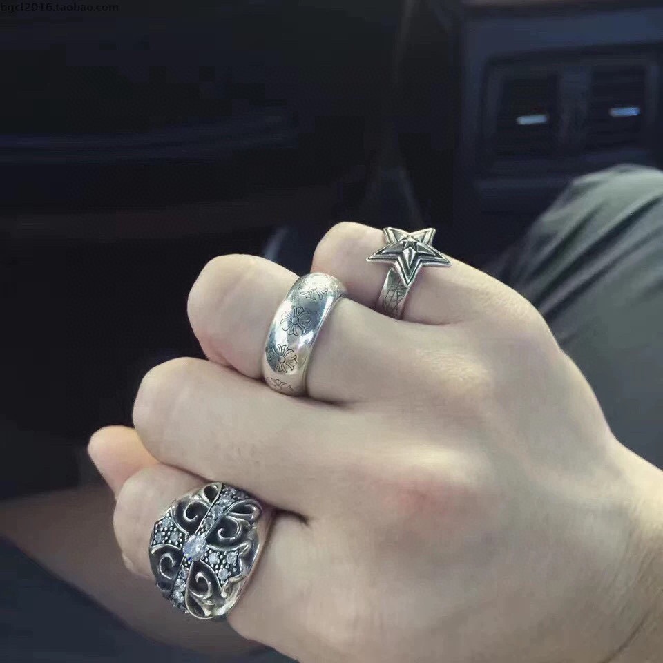 Chrome hearts round cross ring（CHROME HEARTS 292）