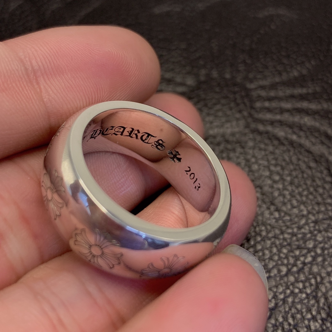 Chrome hearts round cross ring（CHROME HEARTS 292）