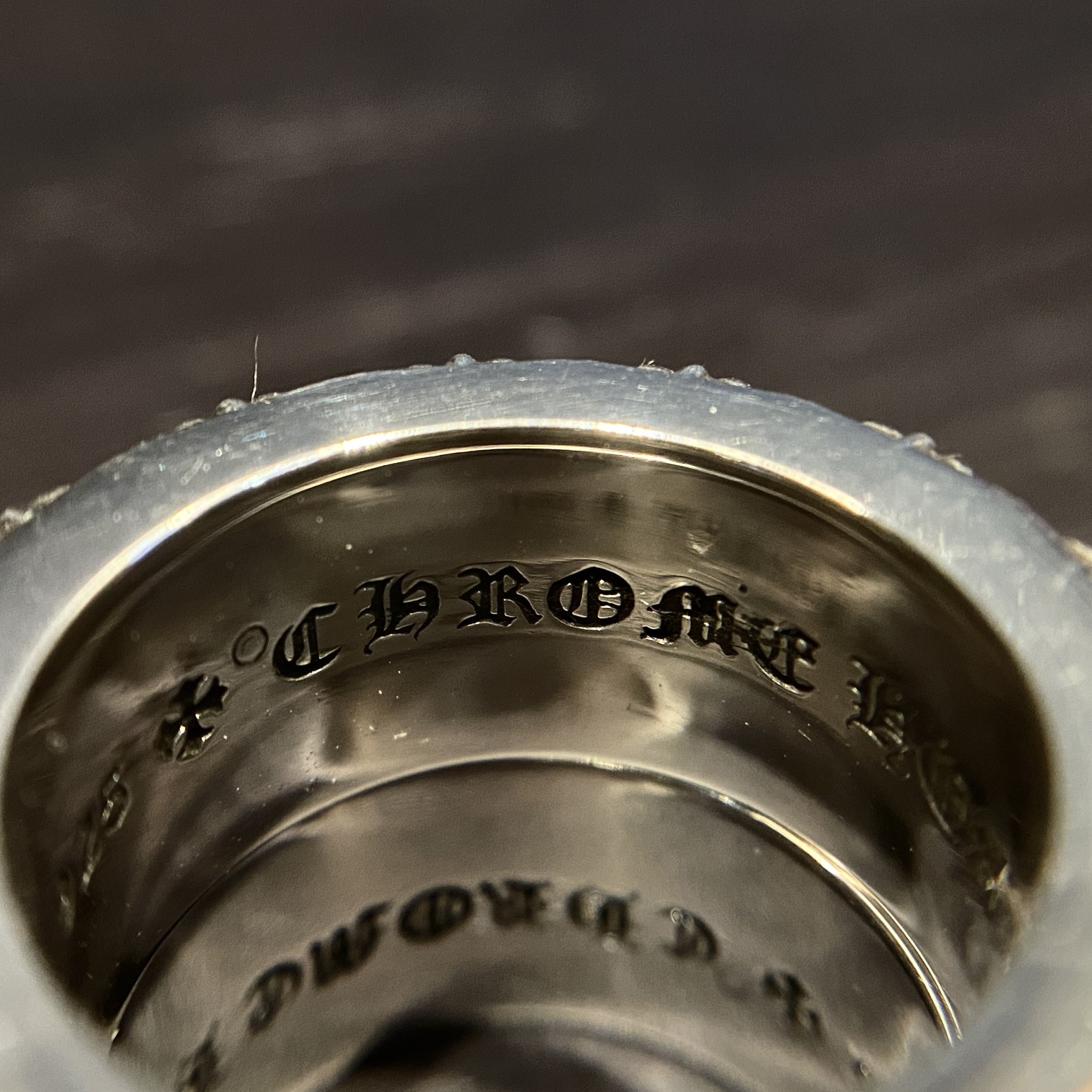 CHROME HEARTS Double Cross Flower Ring（CHROME HEARTS 289）