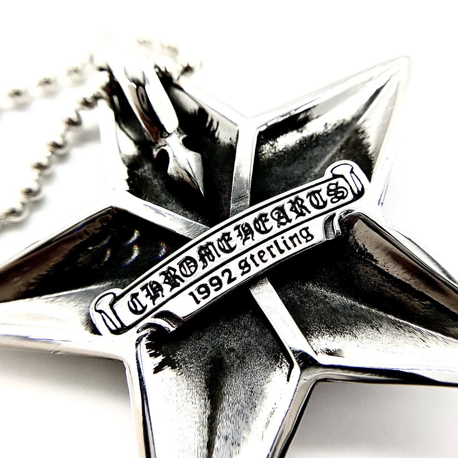 Chrome Hearts Large Pentagram Necklace（CHROME HEARTS 329）