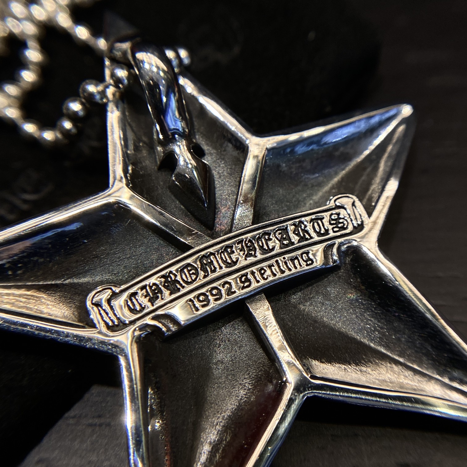 Chrome Hearts Large Pentagram Necklace（CHROME HEARTS 329）