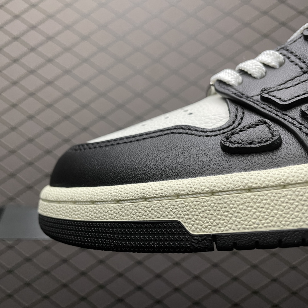 Amiri Skel Top High 'White Black'（MFS002-004）