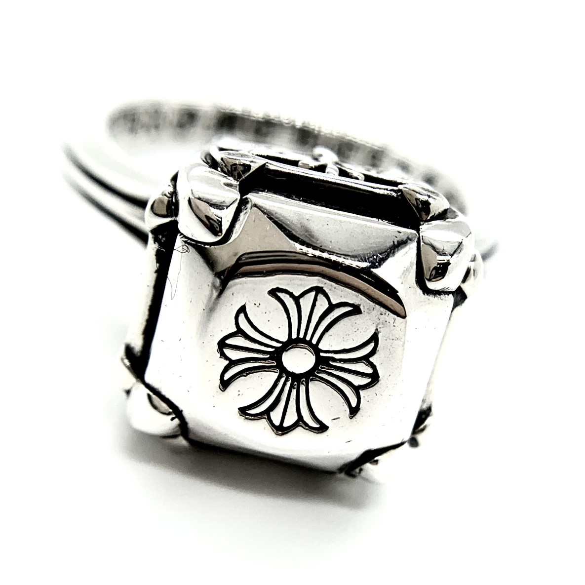 CHROME HEARTS KH butterfly flower diamond ring（CHROME HEARTS 269）