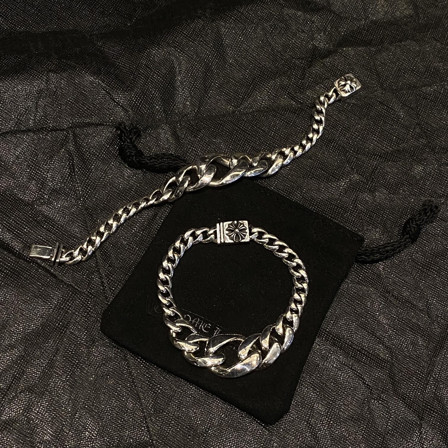 CHROME HEARTS Cross Flower Polished Gradient Bracelet（CHROME HEARTS 228）