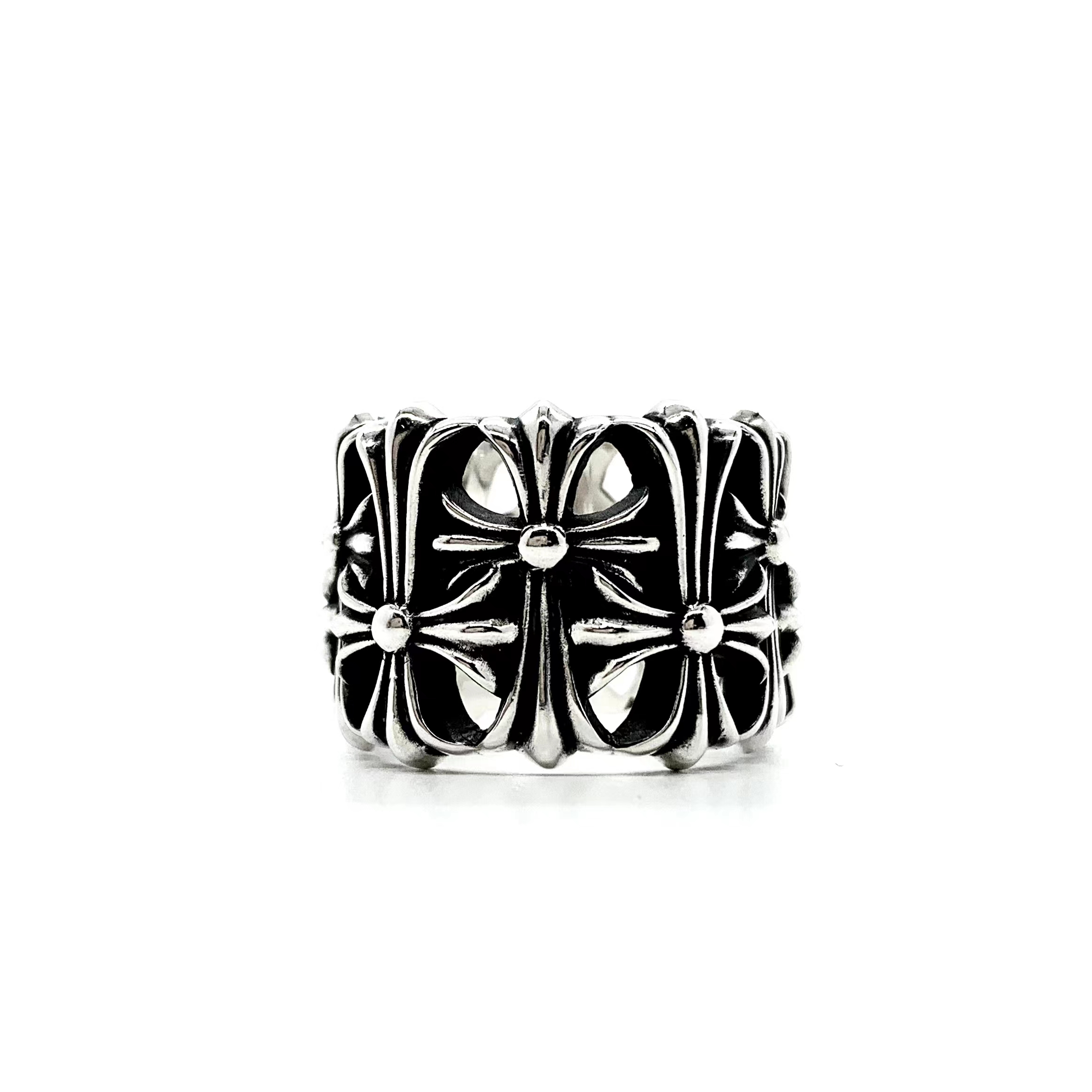 CHROME HEARTS Round Burial Ring Grave（CHROME HEARTS 231）