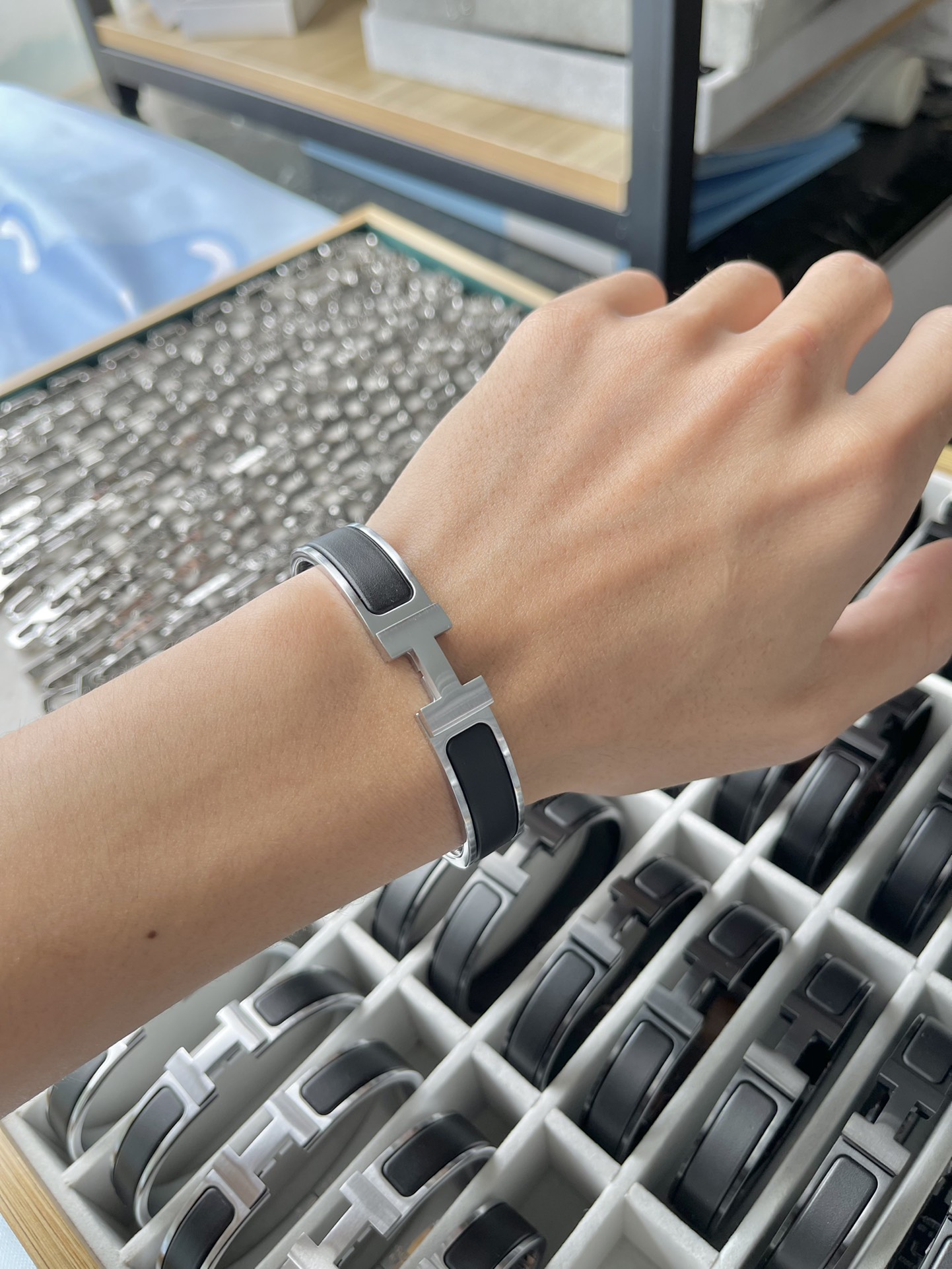 HERMES Click HH Bracelet（H703203FB01）