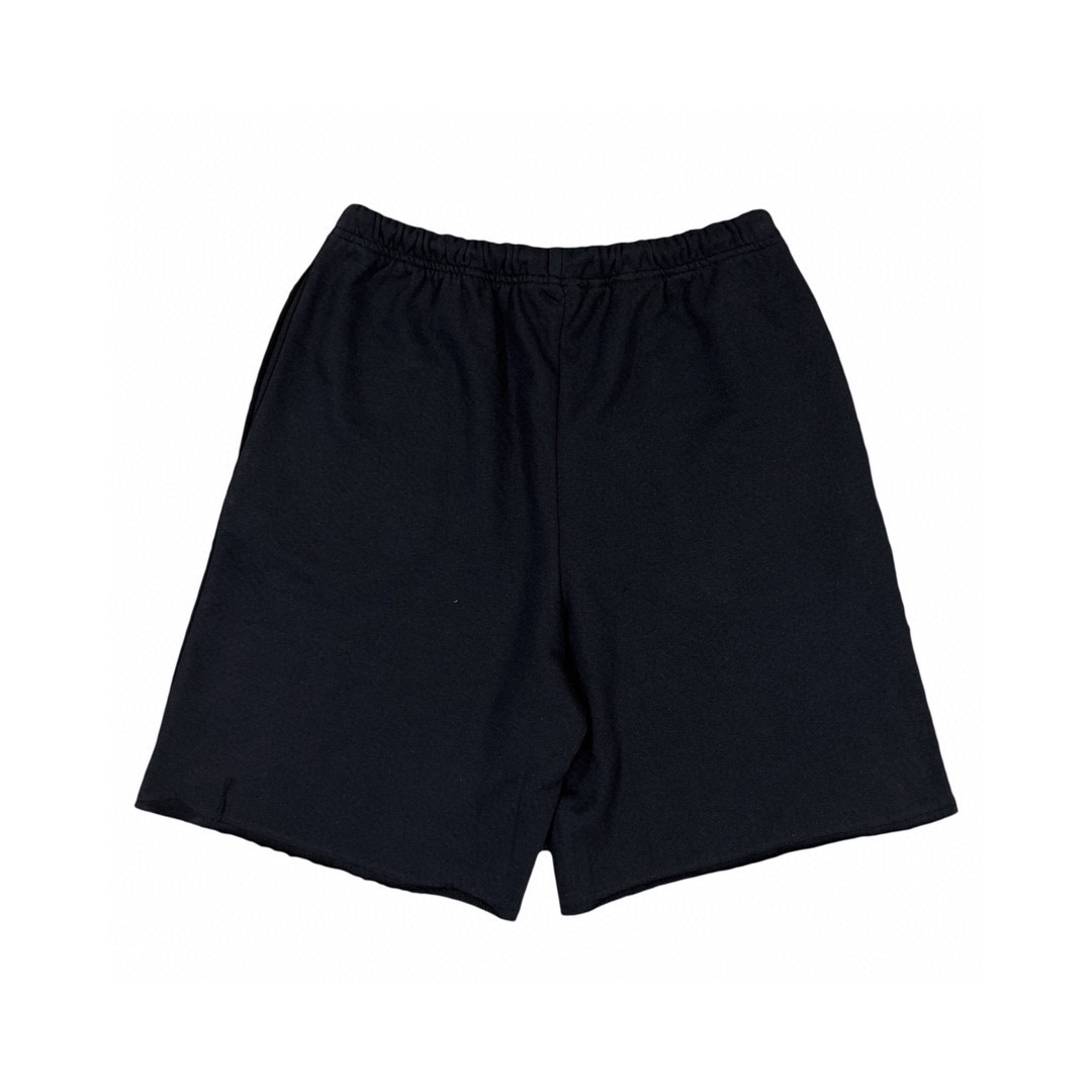 CELINE Loose Celine Shorts In Cotton Fleece "Off White/Black"（2Z156670Q-01OB）