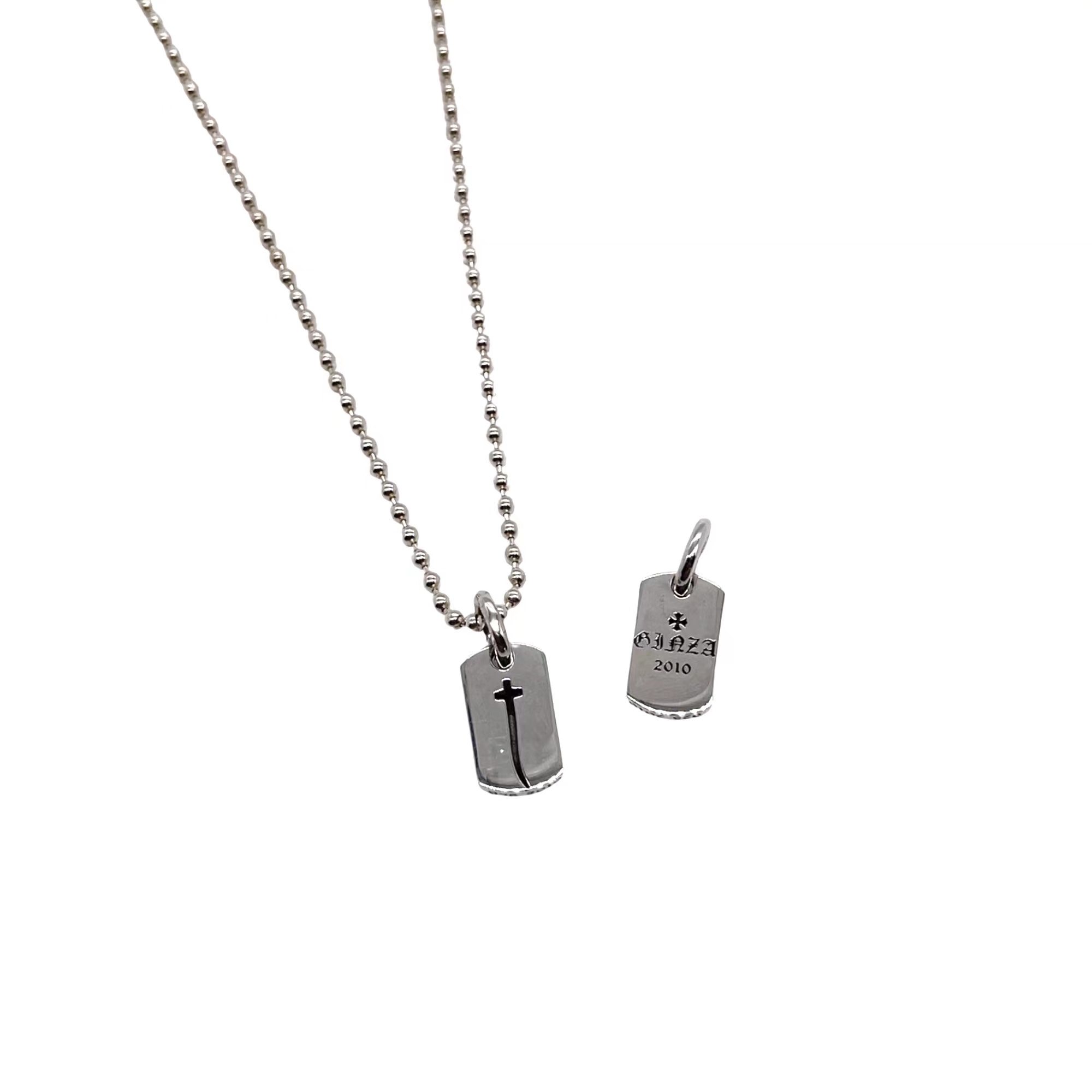 Chrome hearts Meteor Cross Necklace（CHROME HEARTS 301）