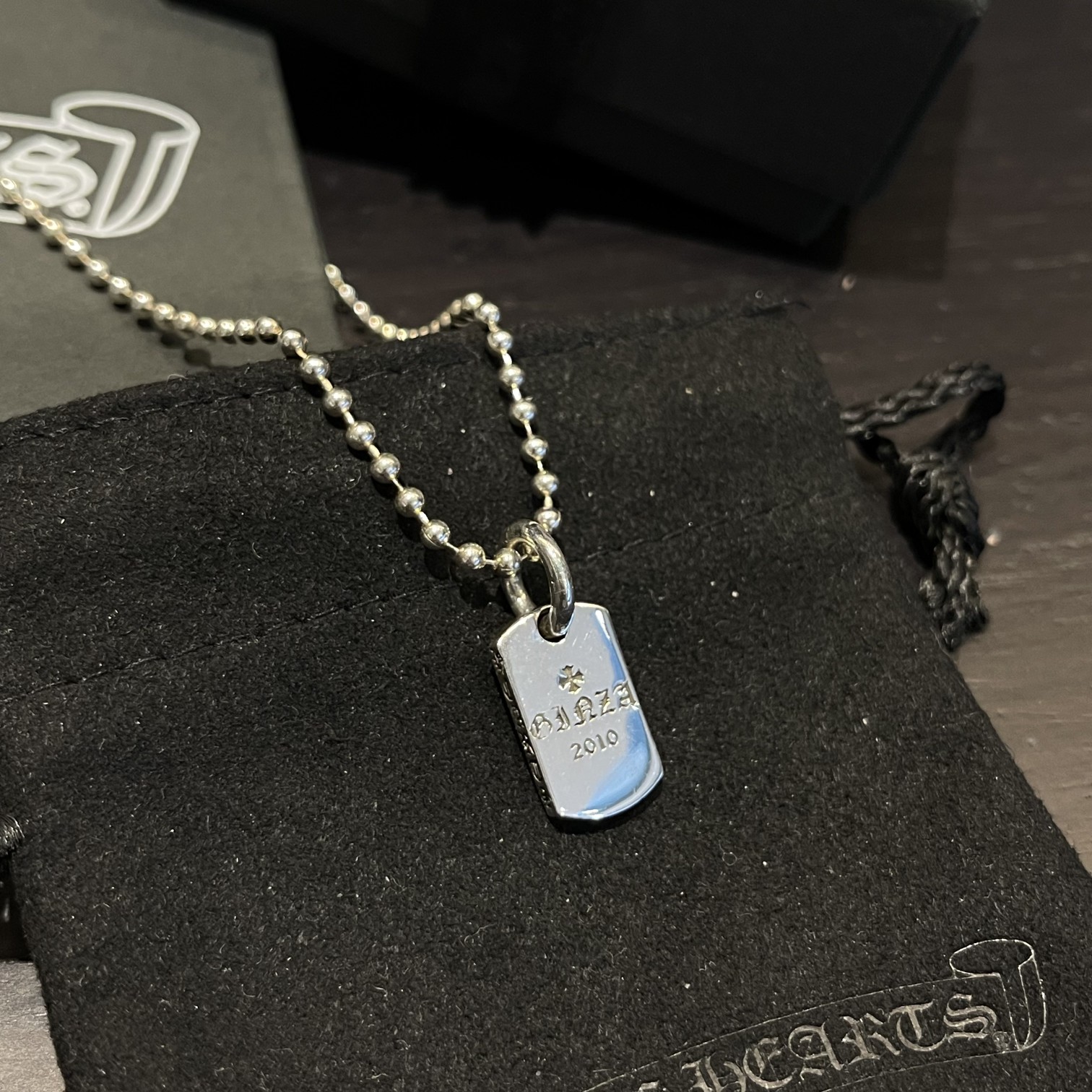 Chrome hearts Meteor Cross Necklace（CHROME HEARTS 301）