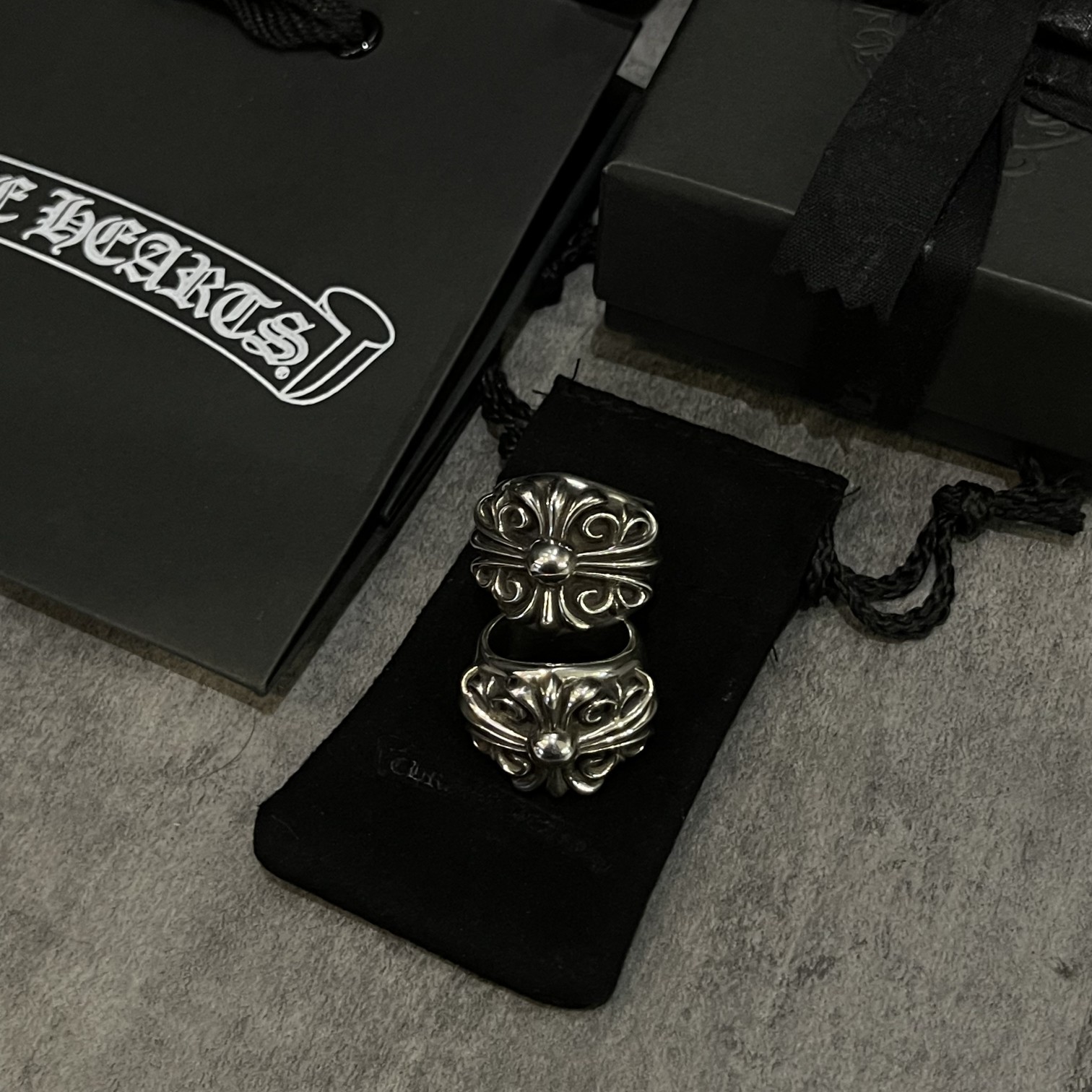 CHROME HEARTS Watcher Wide Ring（CHROME HEARTS 286）