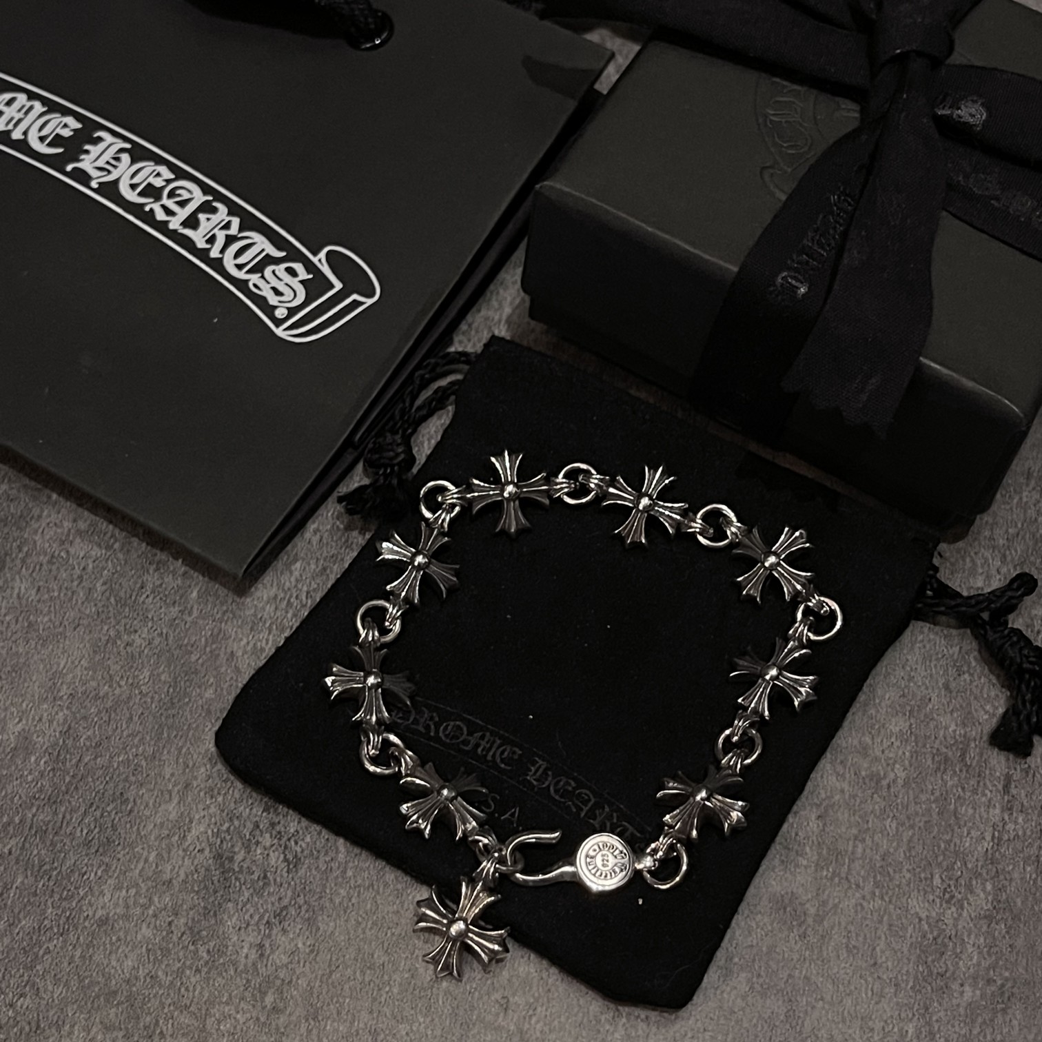 CHROME HEARTS Nine-section cross flower bracelet（CHROME HEARTS 230）