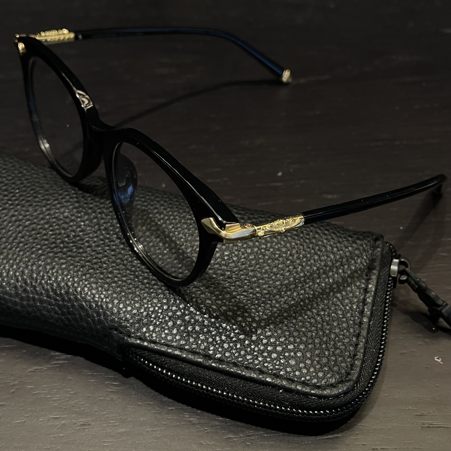 CHROME HEARTS glasses（CHROME HEARTS 258）