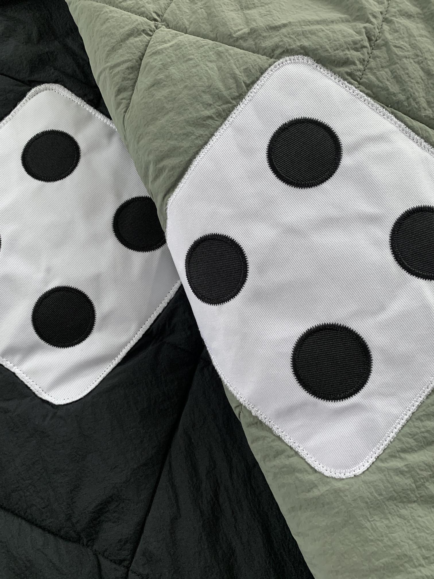 Stussy Dice Quilted Liner Jacket "Black"（115652）