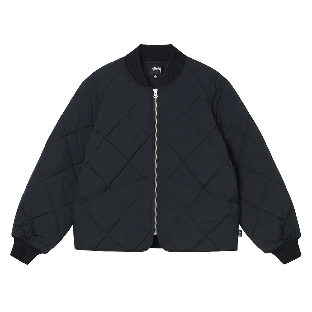 Stussy Dice Quilted Liner Jacket "Black"（115652）