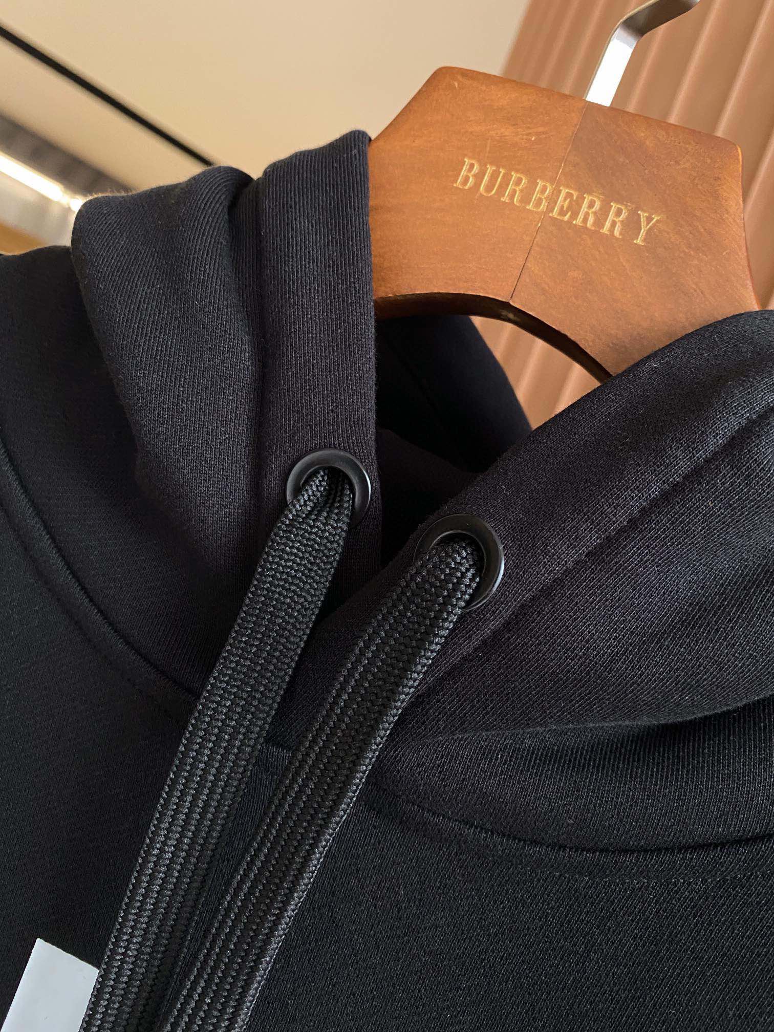 Burberry SS22 Horseferry letter print hooded sweatshirt（80407671）