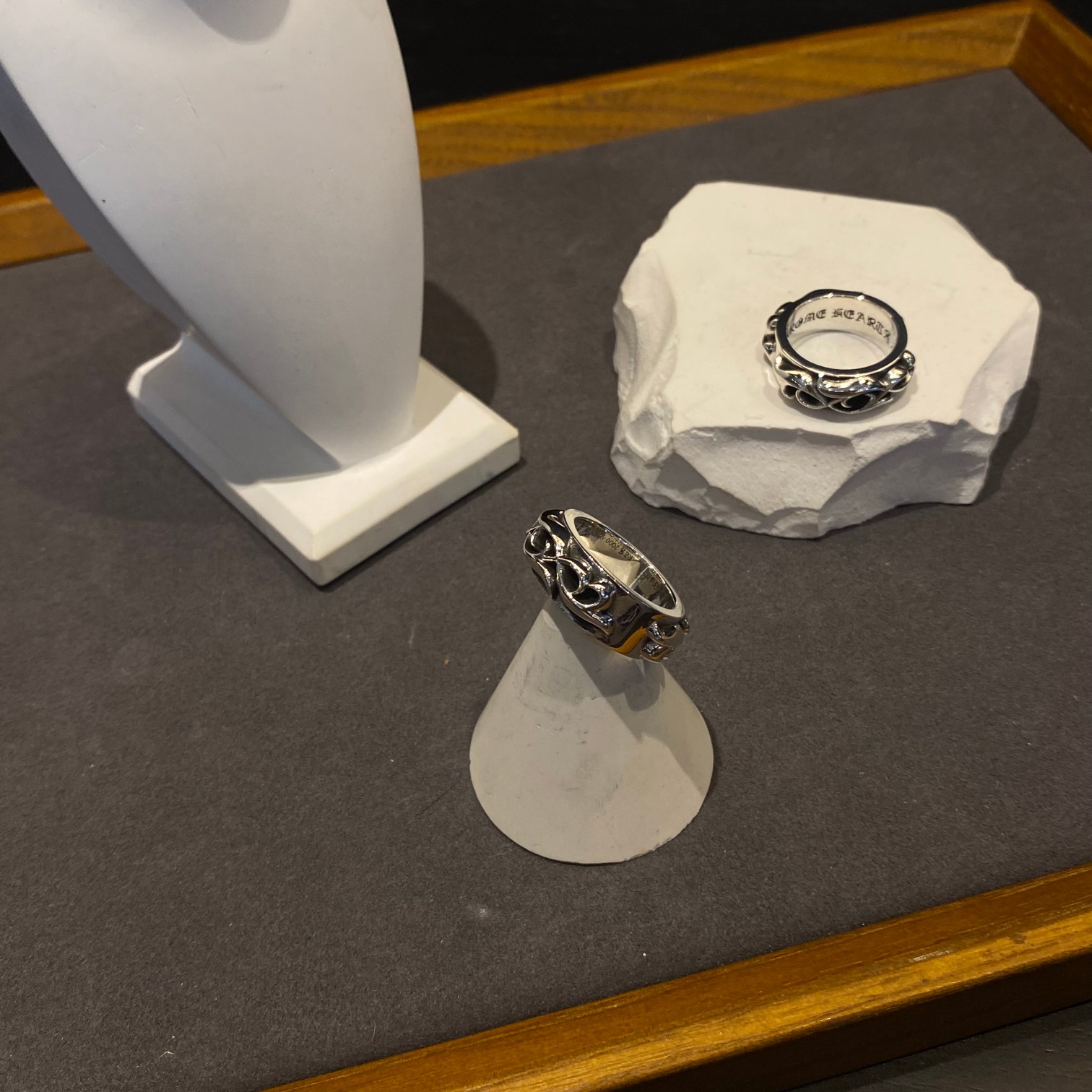 CHROME HEARTS Double Vine Ring（CHROME HEARTS 285）