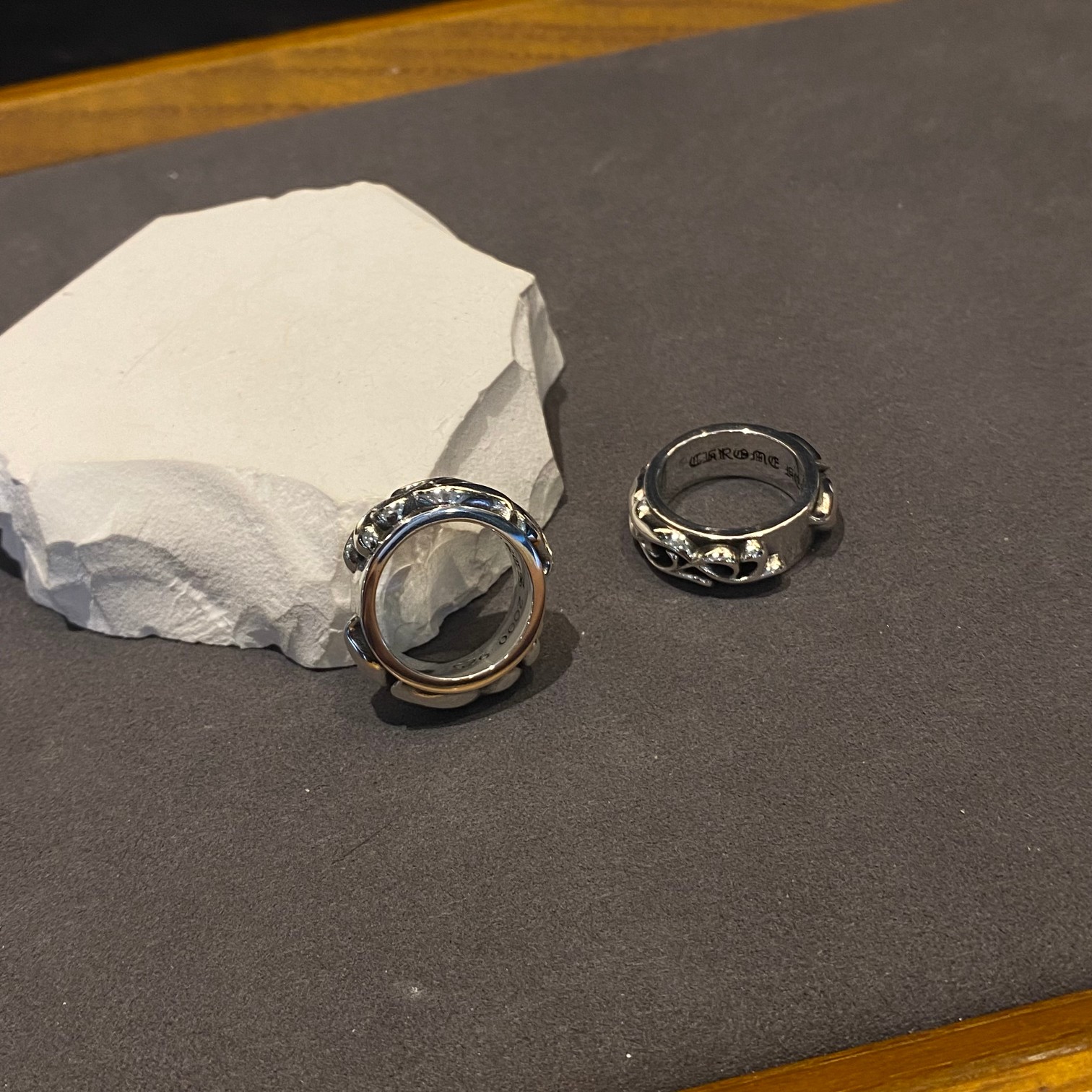 CHROME HEARTS Double Vine Ring（CHROME HEARTS 285）