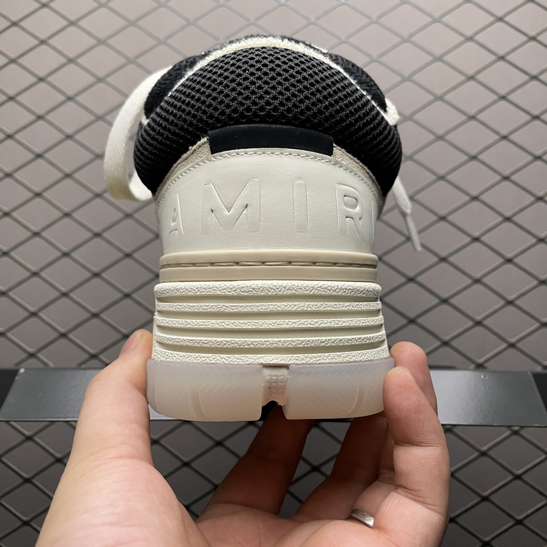 AMIRI MA-1 Sneakers in White/Black（MFS012-111）