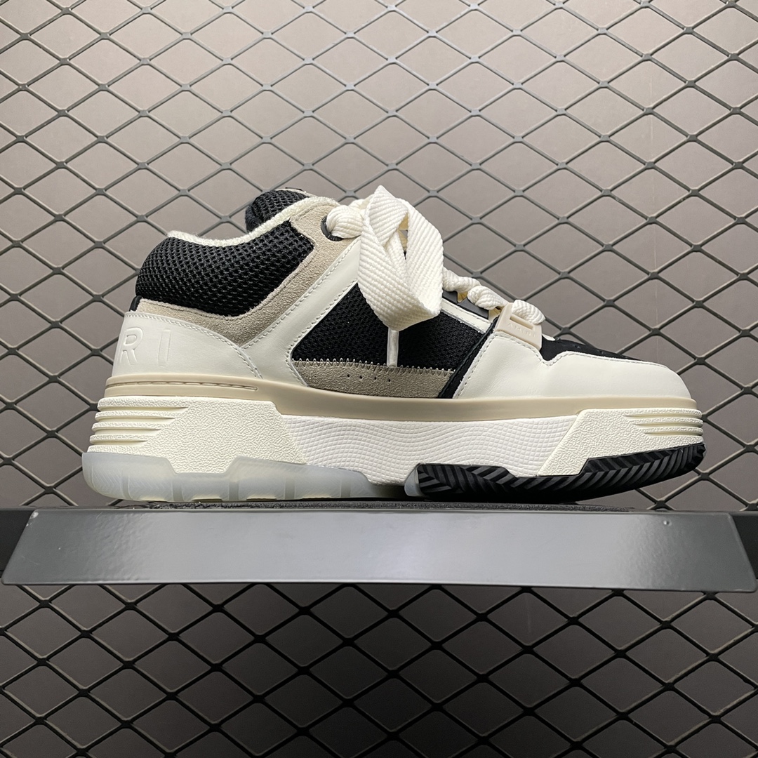AMIRI MA-1 Sneakers in White/Black（MFS012-111）