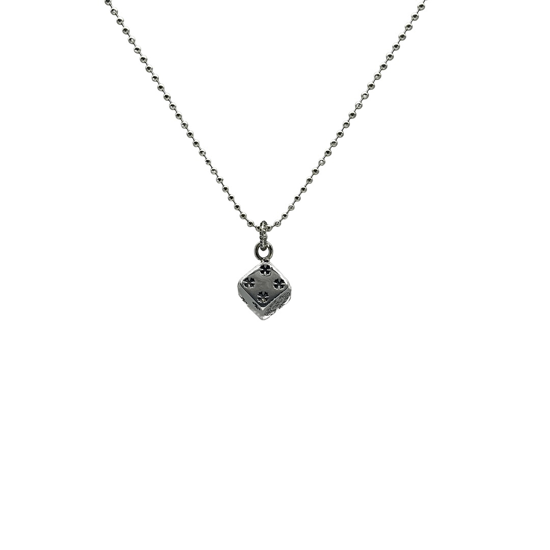 Chrome hearts hoop dice necklace（CHROME HEARTS 303）