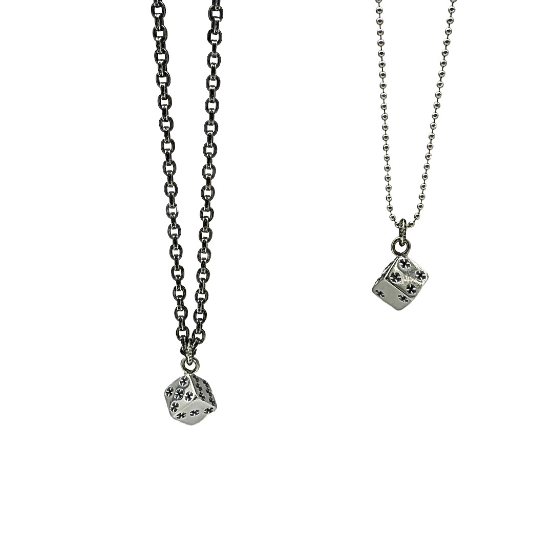 Chrome hearts hoop dice necklace（CHROME HEARTS 303）