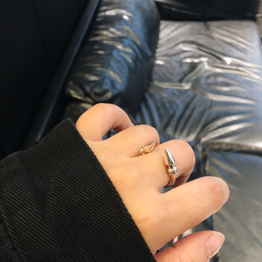 CHROME HEARTS Double-Headed Nail Ring（CHROME HEARTS 288）