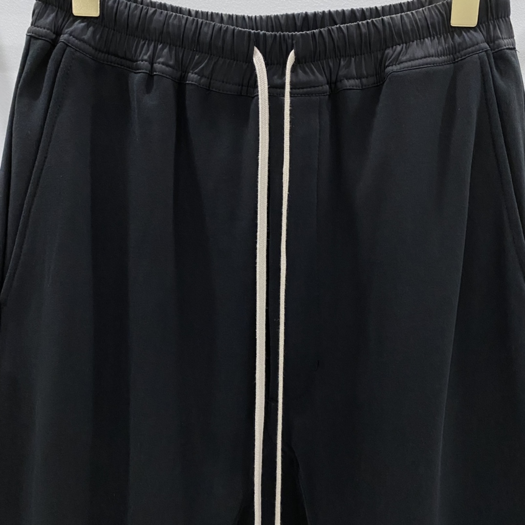 RICK OWENS FW25 'Drawstring long' pants（RU02E1380TE-09）