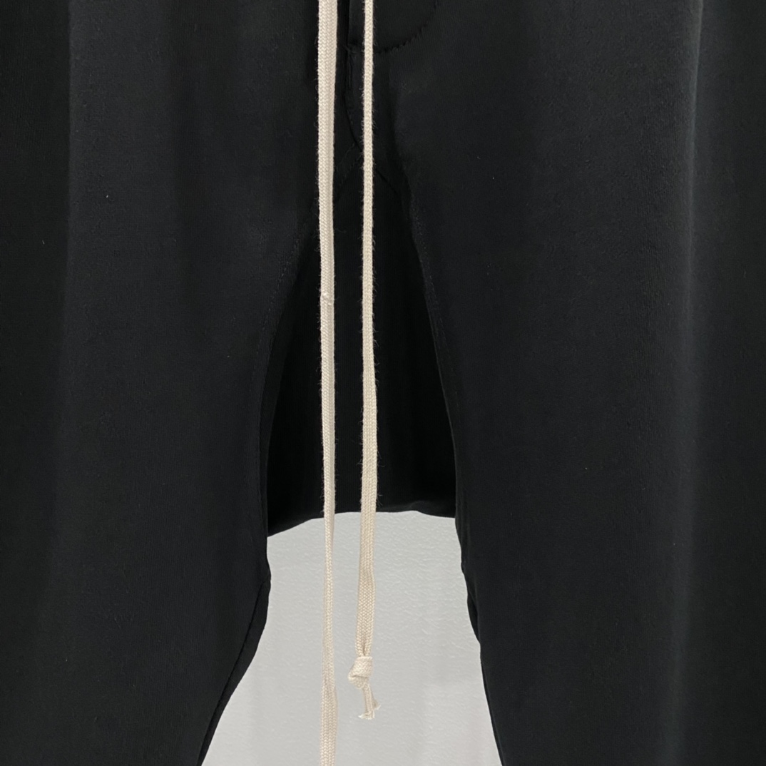 RICK OWENS FW25 'Drawstring long' pants（RU02E1380TE-09）