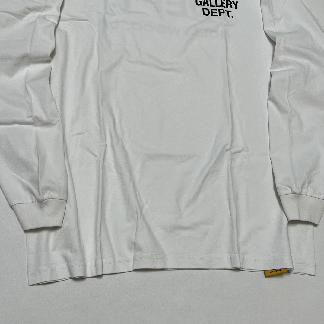 GALLERY DEPT. Reversible logo long sleeve T-shirt（SS-1100-BLCK-M）