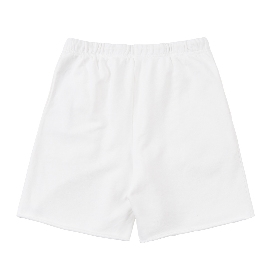 CELINE EMBROIDERED SHORTS IN COTTON FLEECE (2Z063670Q-01CB）