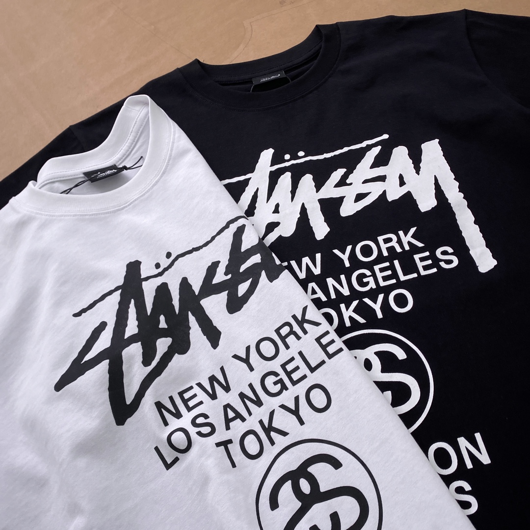 Stussy World Tour Tee "White" (23SS）（3903792）