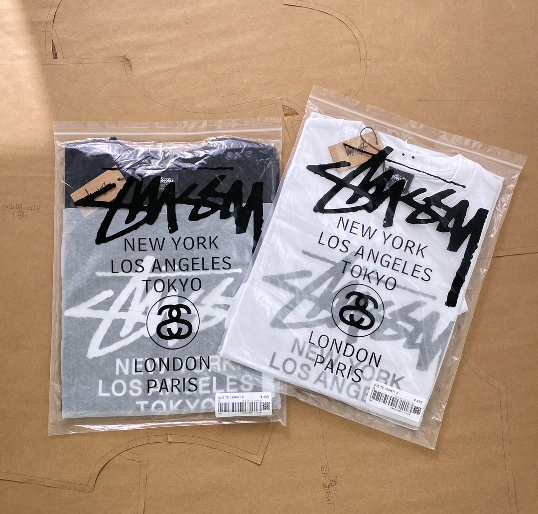 Stussy World Tour Tee "White" (23SS）（3903792）