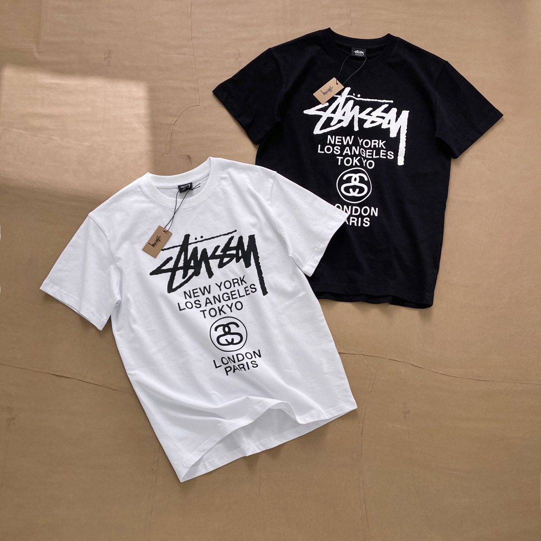 Stussy World Tour Tee "White" (23SS）（3903792）