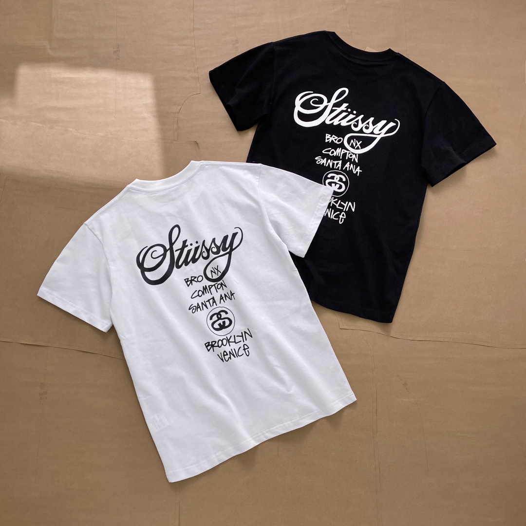 Stussy World Tour Tee "White" (23SS）（3903792）
