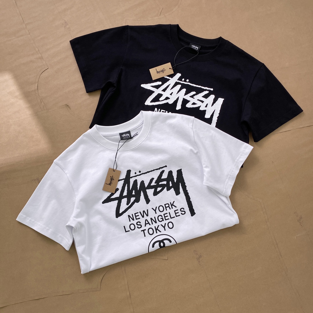 Stussy World Tour Tee "White" (23SS）（3903792）