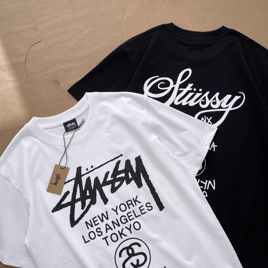 Stussy World Tour Tee "White" (23SS）（3903792）