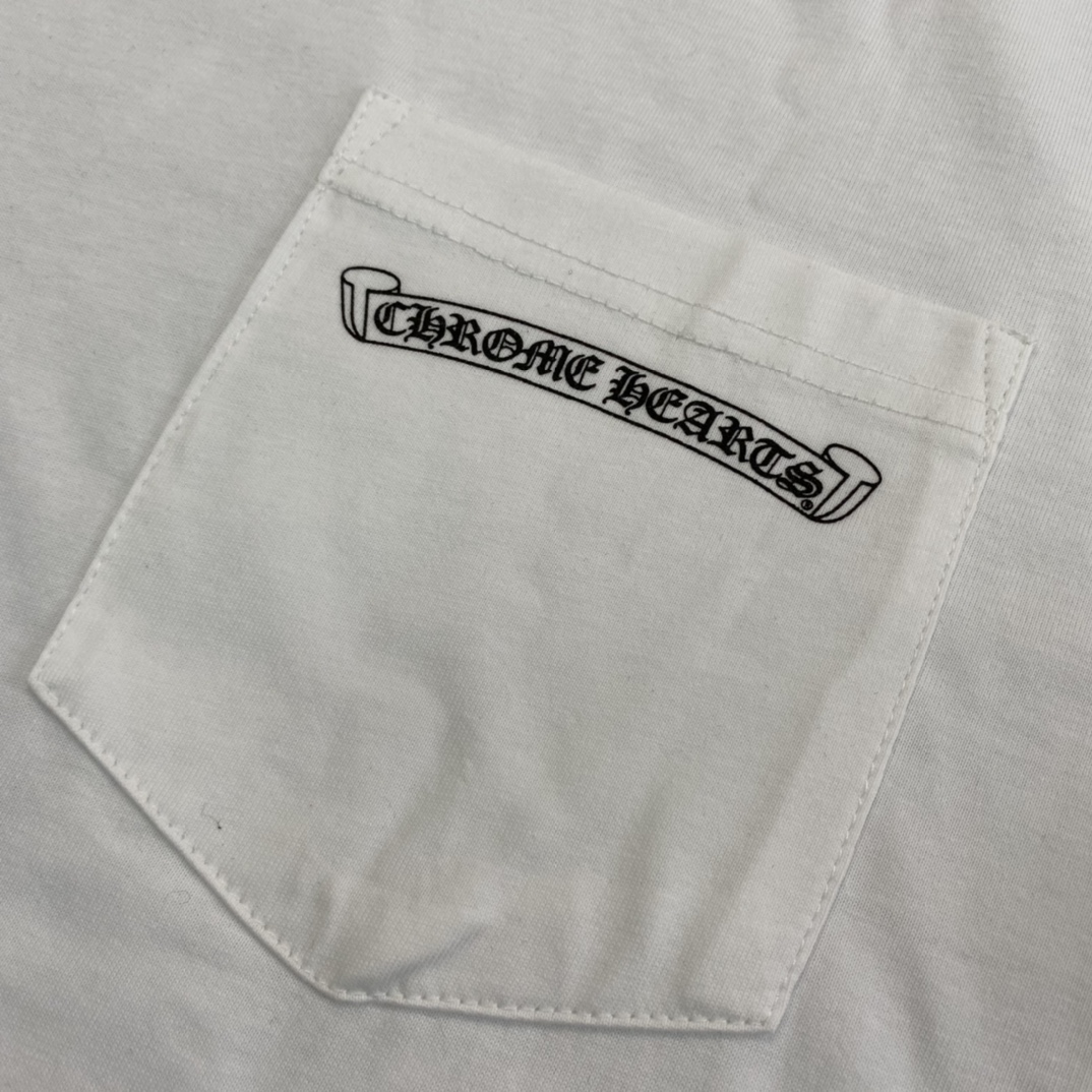 Chrome Hearts Floral Cross T-shirt (CH-20232186）