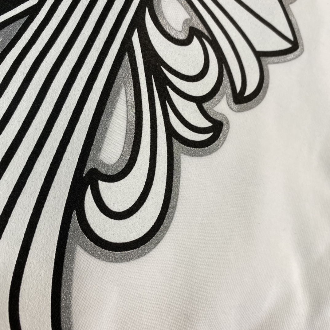 Chrome Hearts Floral Cross T-shirt (CH-20232186）