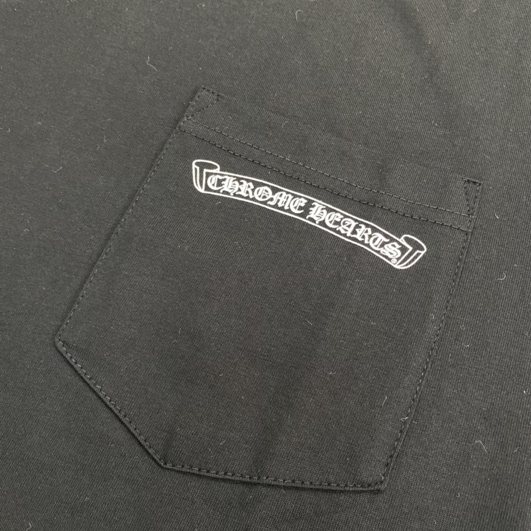 Chrome Hearts Floral Cross T-shirt (CH-20232186）