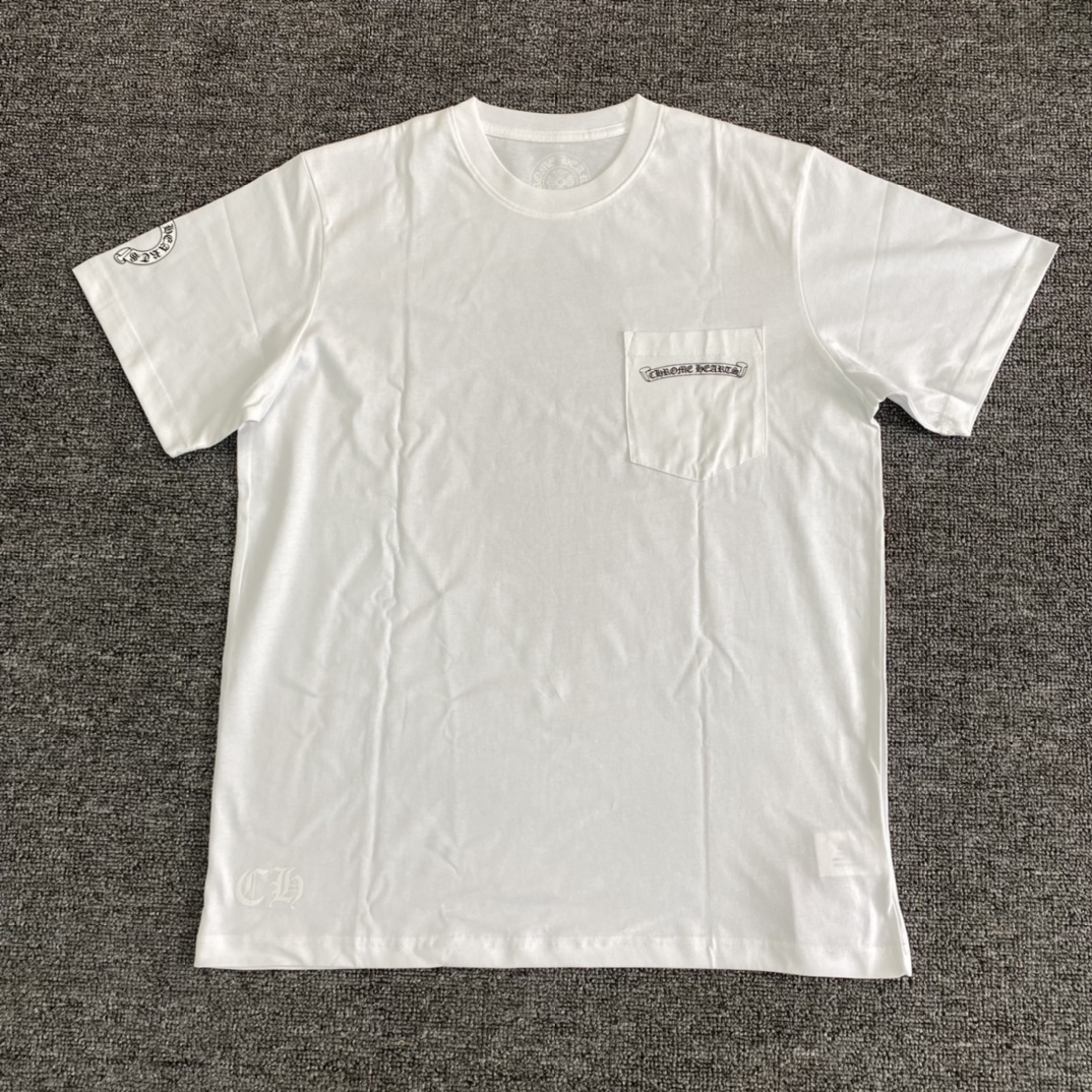 Chrome Hearts Floral Cross T-shirt (CH-20232186）