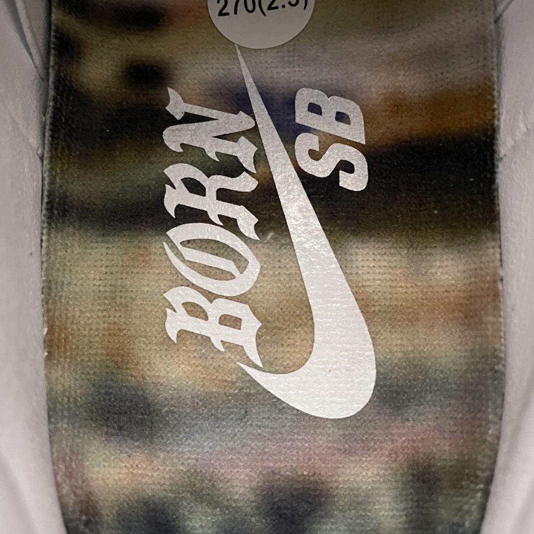 Born x Raised × Nike SB Dunk Low Pro QS "One Block At a Time"(FN7819-400)