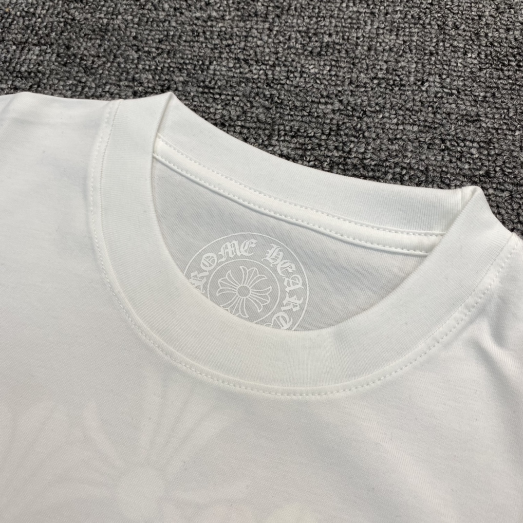 Chrome Hearts Multicolor Cross T-shirt Short Sleeve (HC-0609）