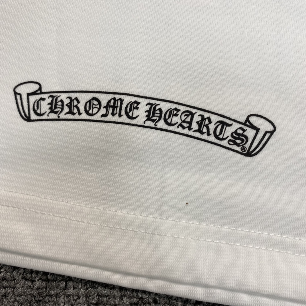 Chrome Hearts Multicolor Cross T-shirt Short Sleeve (HC-0609）