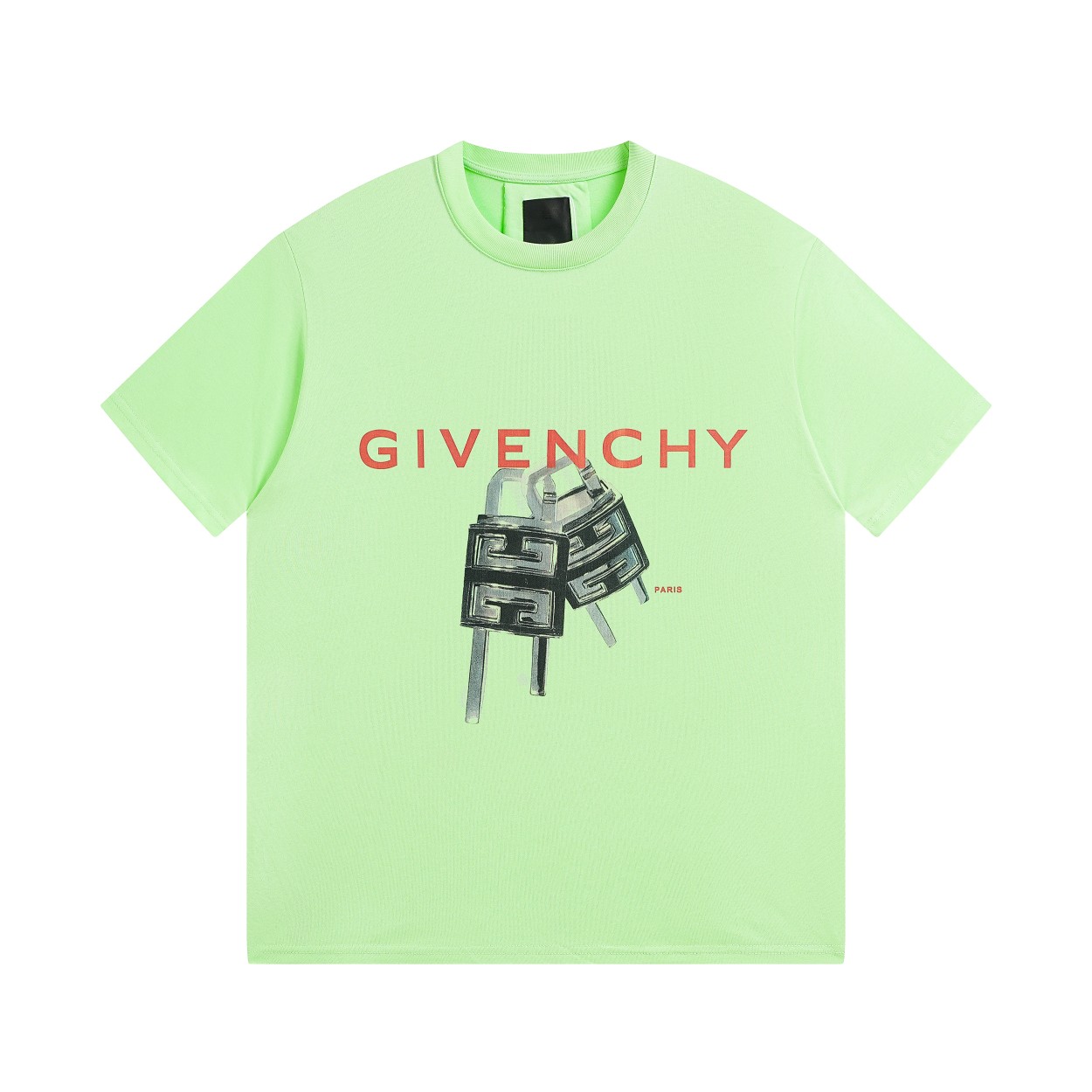 Givenchy T-Shirts Men Green（BM716G3YBC-322）