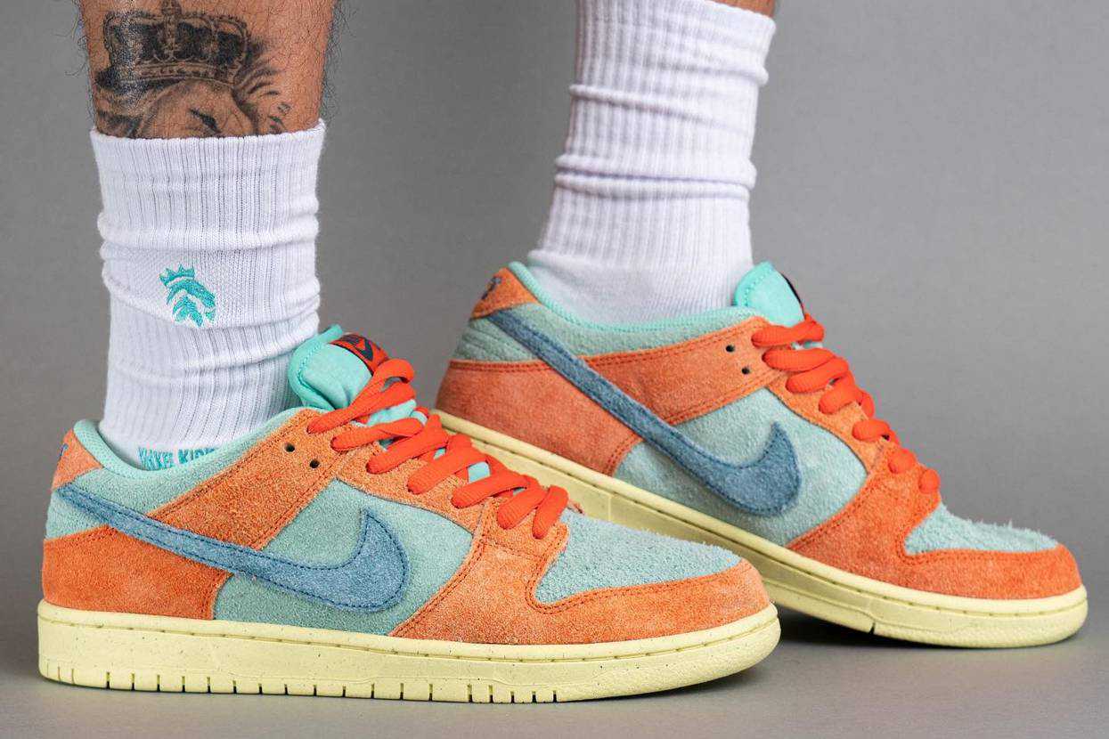 9/19発売｜Nike SB Dunk Low Pro PRM "Orange and Emerald Rise"｜抽選/販売/定価情報 |  スニーカーダンク