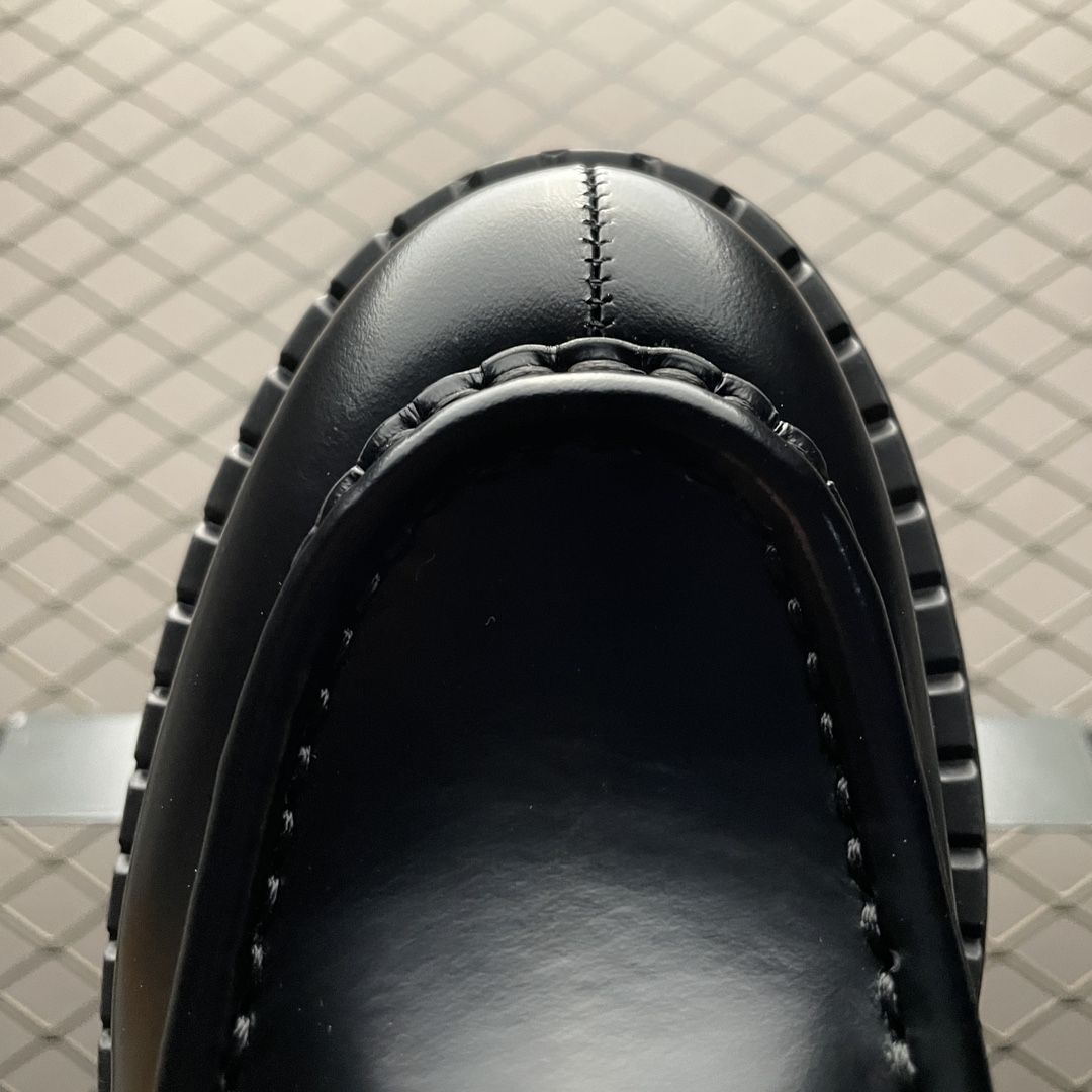 Prada Leather Loafers 'Black（1D246M-055-F0002-F_050）