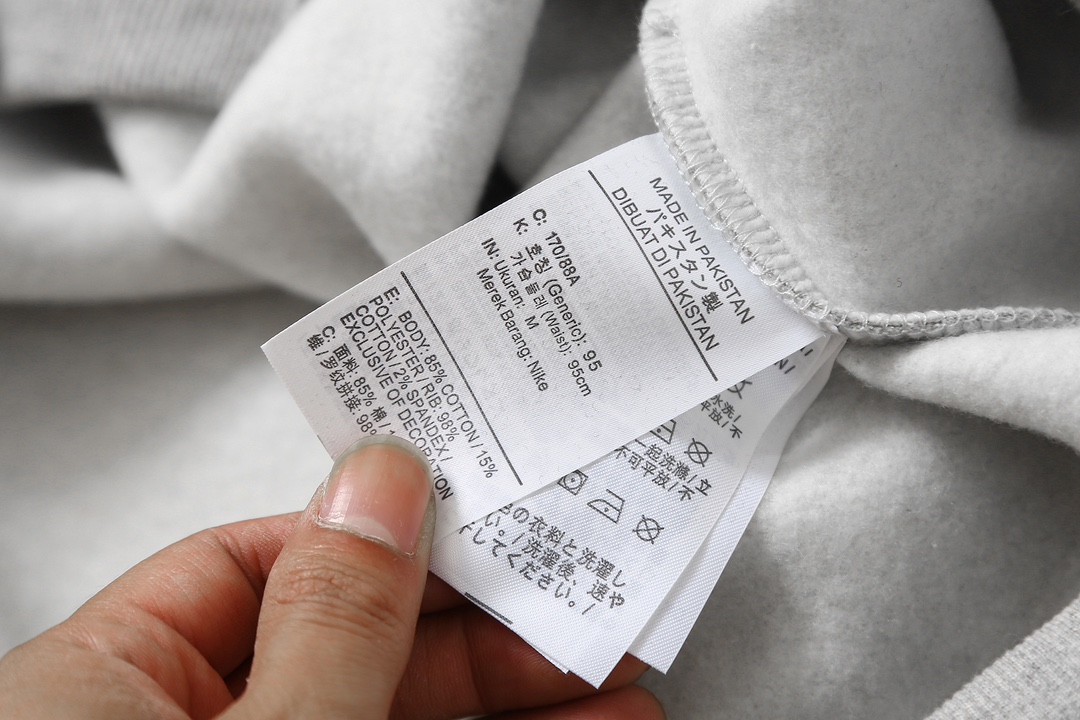 Stussy x Nike Wash Crew "Black"（DO5310-010）