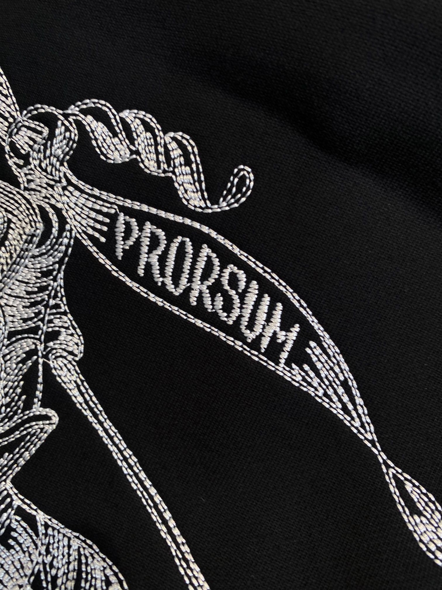 Burberry Embroidered EKD Cotton Hoodie（80727761）