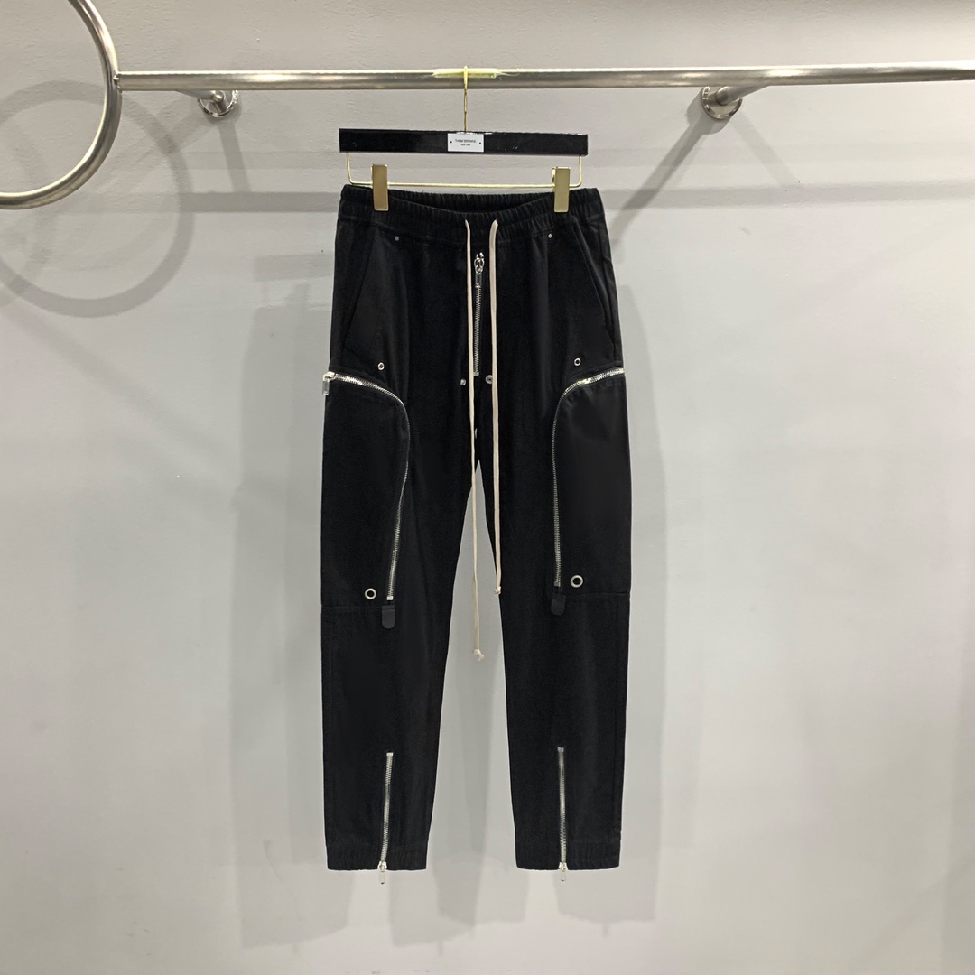 Rick Owens Bauhaus cargo pants（RU01B1377TE-09）